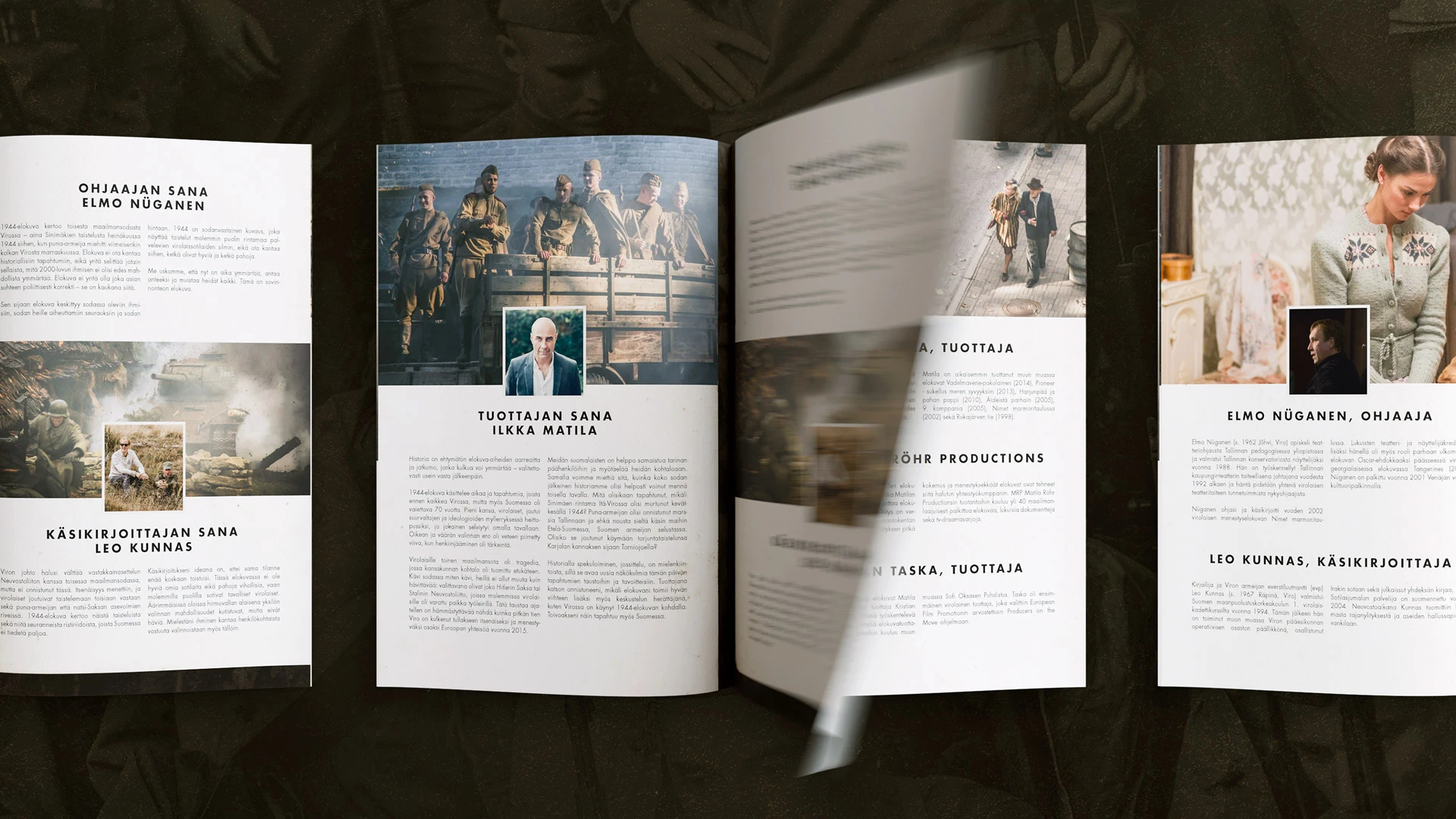 Press kit -taitto 1944-elokuvalle