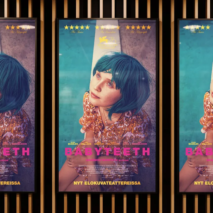 Babyteeth elokuvateatteri digiscreen