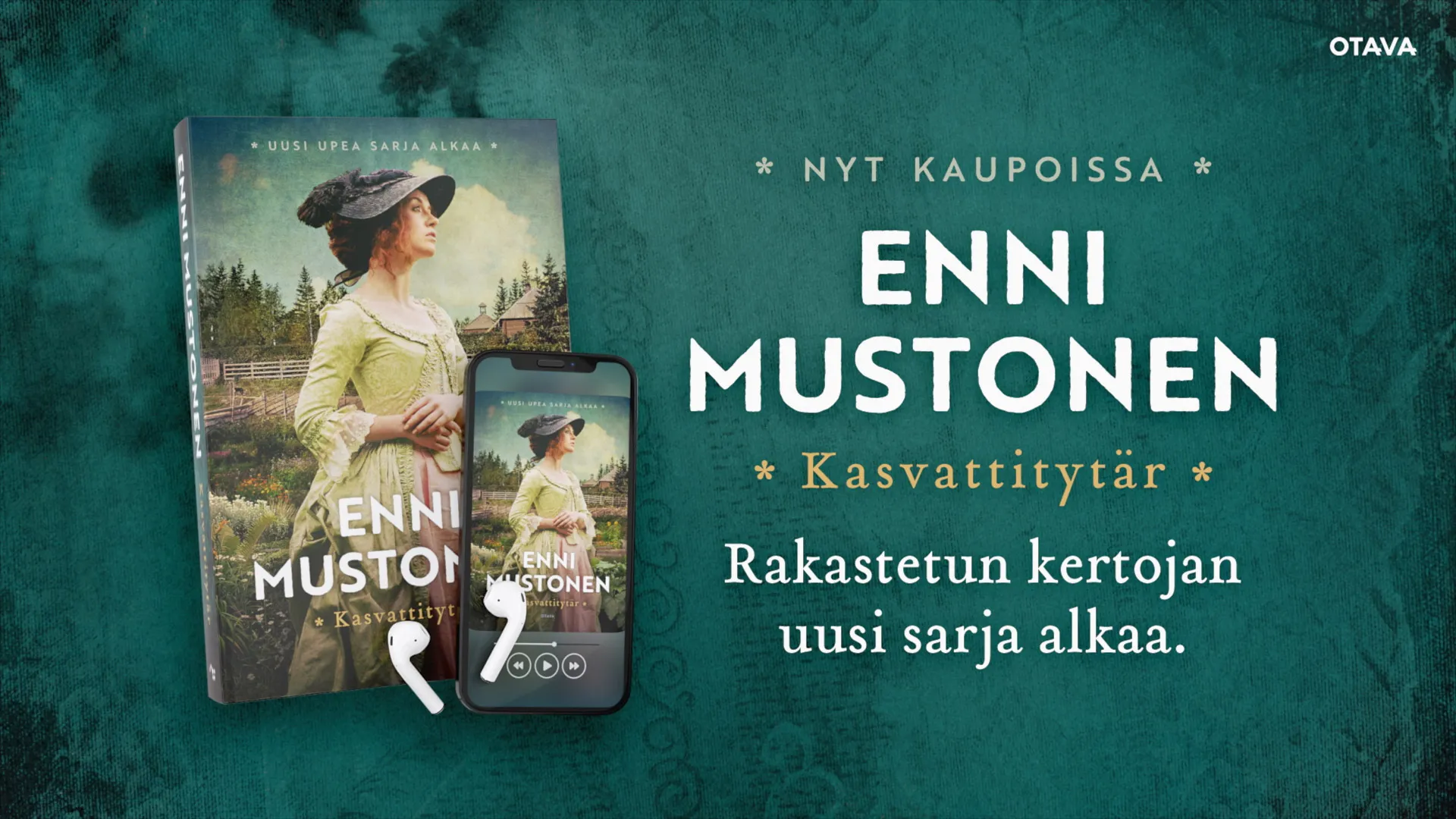 Kirjatraileri Kasvattitytär-kirjalle