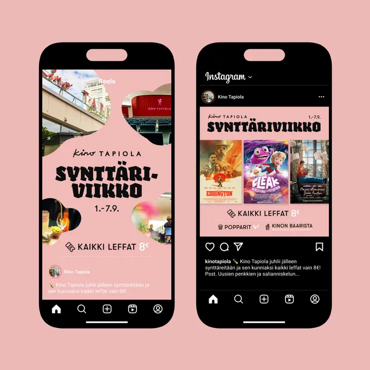 Kino tapiola some mainokset