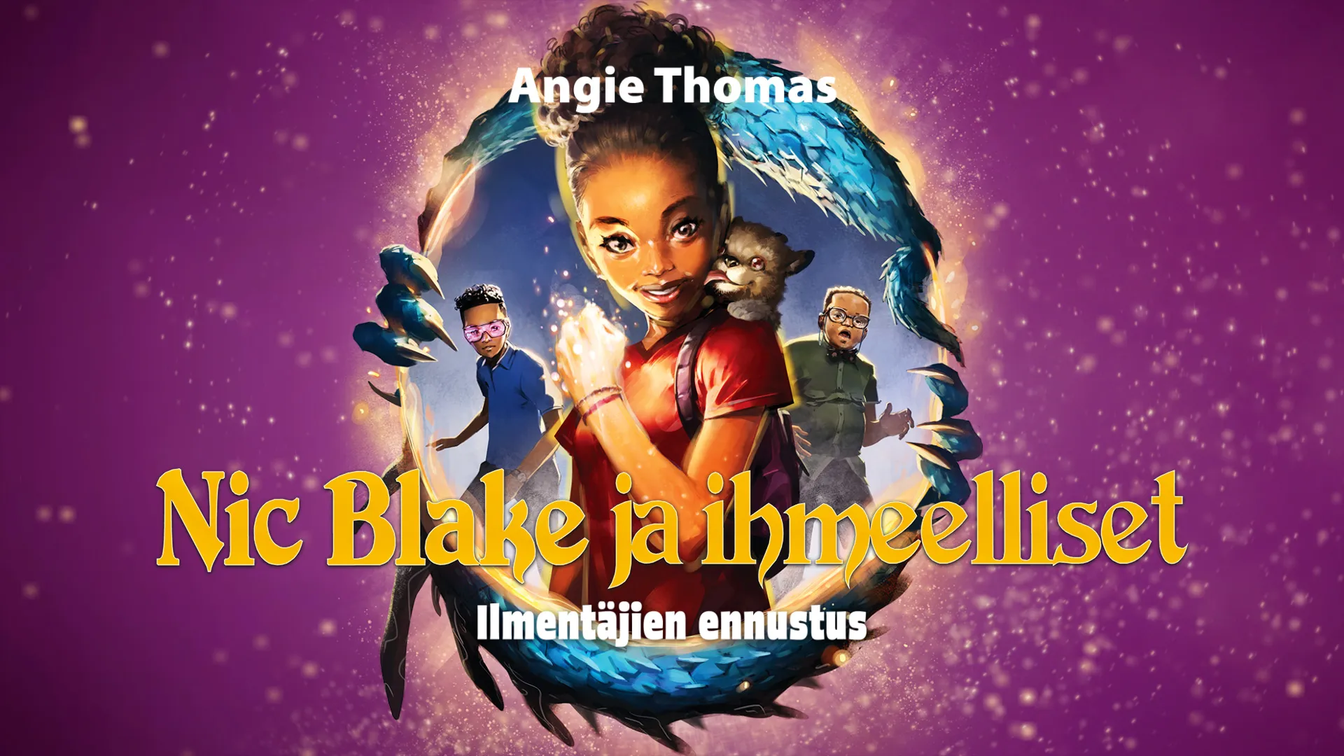 YouTube-videomainos Nic Blake ja ihmeelliset -kirjalle