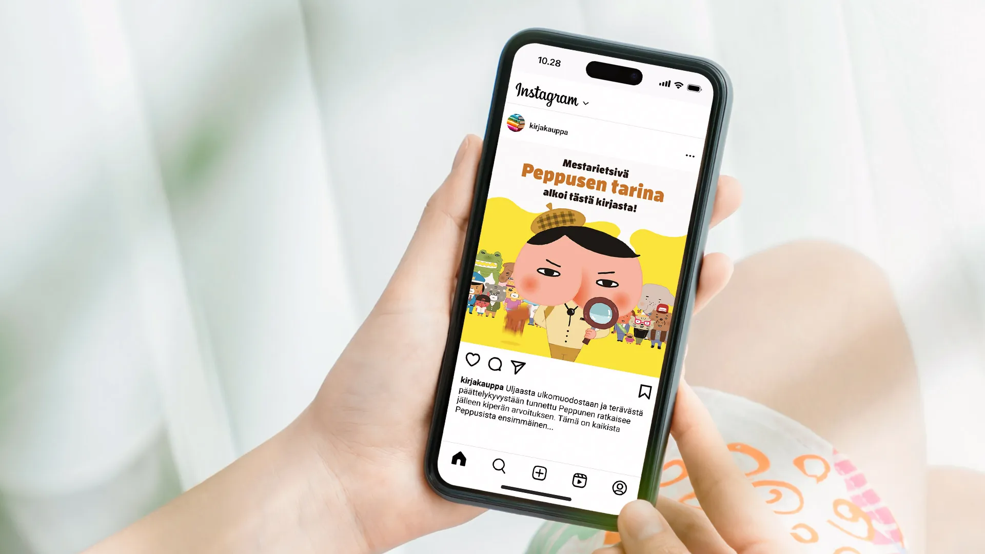 Peppunen instagram mainos