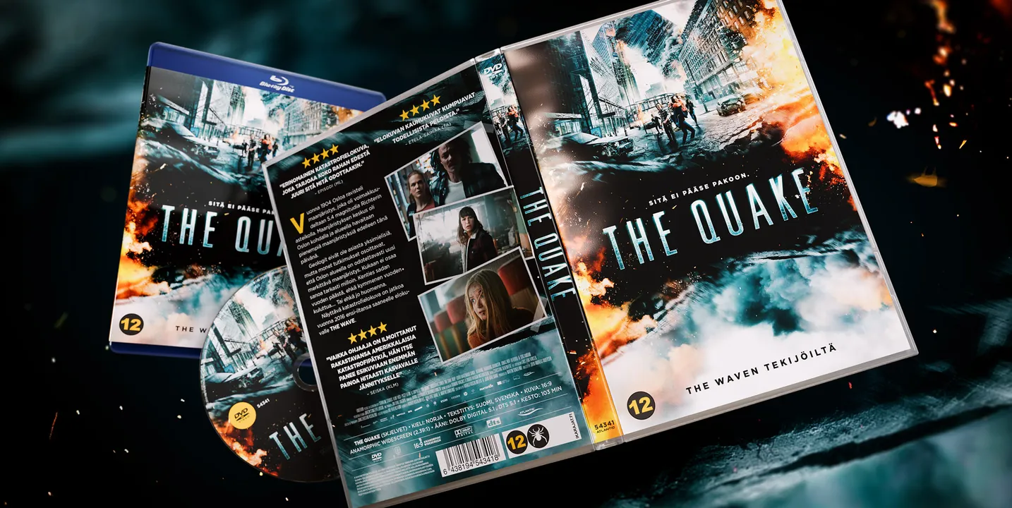 The quake dvd bluray kannet