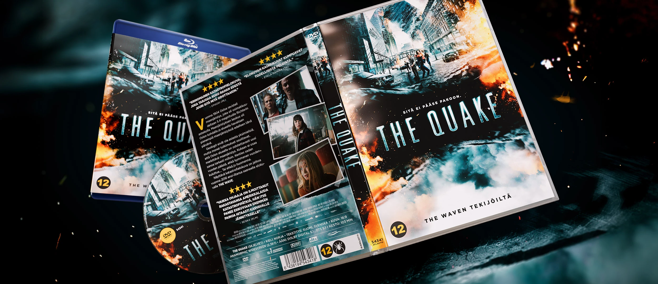The quake dvd bluray kannet