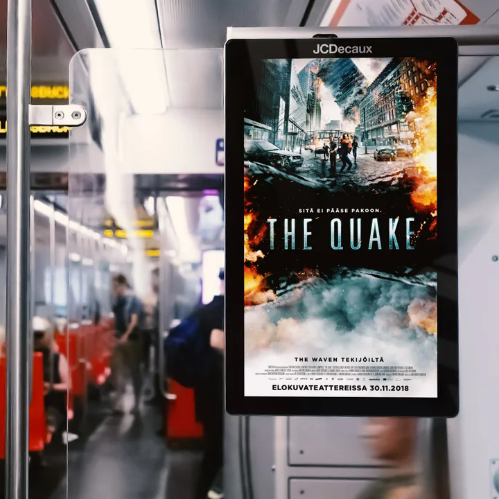 The quake jcdecaux digiscreeni